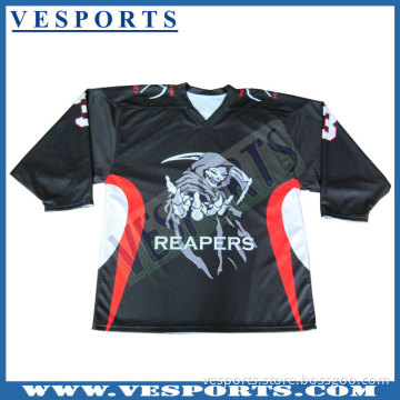 Make Your Own Hockey Jersey with 100% Polyester Fabric